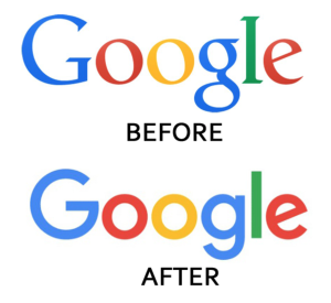 google logo change