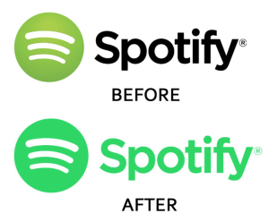spotify logo change